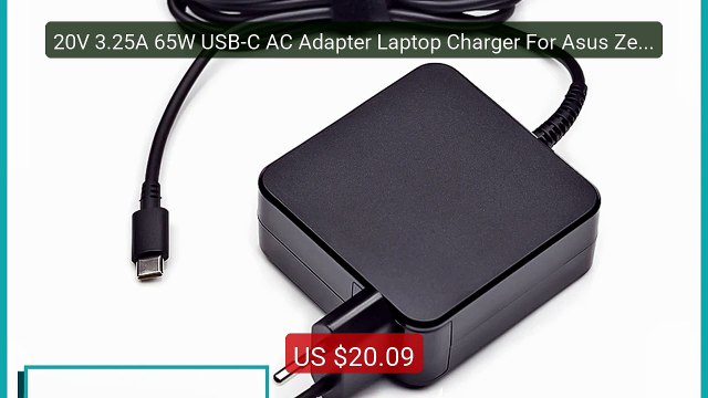 20V 3.25A 65W USB-C AC Adapter Laptop Charger For Asus ZenBook 14 ... Best Deal 2026 | Shop Now!