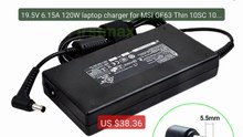 19.5V 6.15A 120W laptop charger for MSI GF63 Thin 10SC 10SCS 1... -- Hot Deal 2026 | Limited Offer!