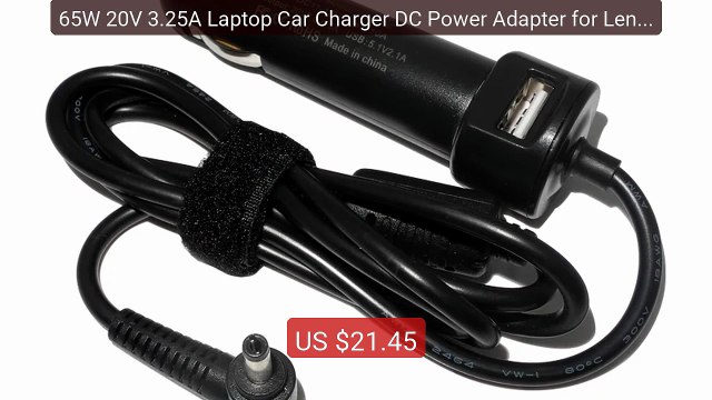 65W 20V 3.25A Laptop Car Charger DC Power Adapter for Lenovo ideapa... Top Rated 2026 | Buy Now!