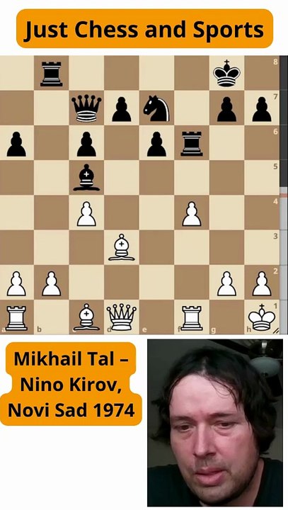Mikhail Tal gana un peon contra Kirov (1974)