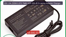 20V 10A 200W 6.0*3.7MM ADP-200JB D Laptop Adapter Charger For ... -- Hot Deal 2026 | Limited Offer!