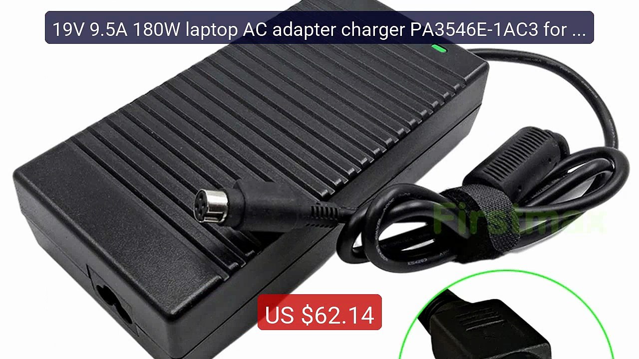 19V 9.5A 180W laptop AC adapter charger PA3546E-1AC3 for Toshi... -- Best Buy 2026 | Great Quality!