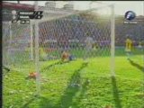 Goles de la albirroja ante Brasil