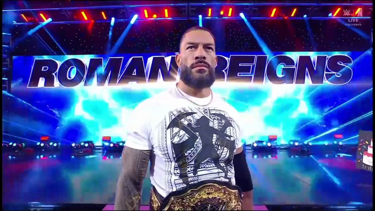 Roman Reigns vs Jacob Fatu contract signing WWE RAW