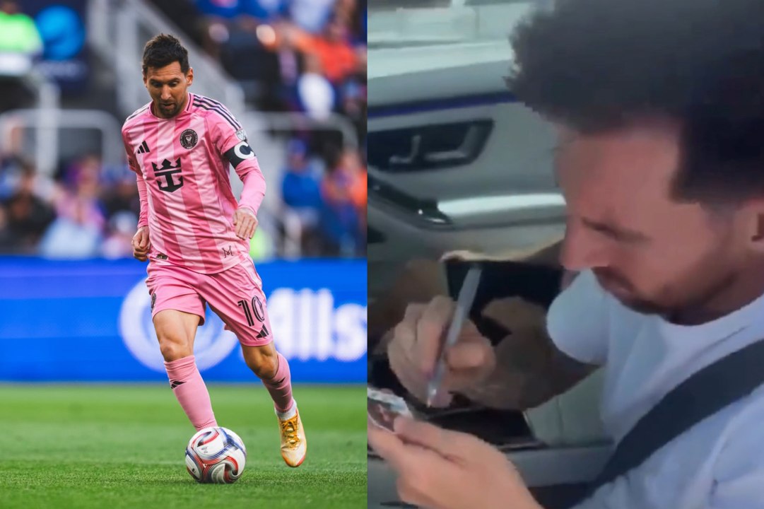 Lionel Messi does the unthinkable after a fan asked him for an autograph