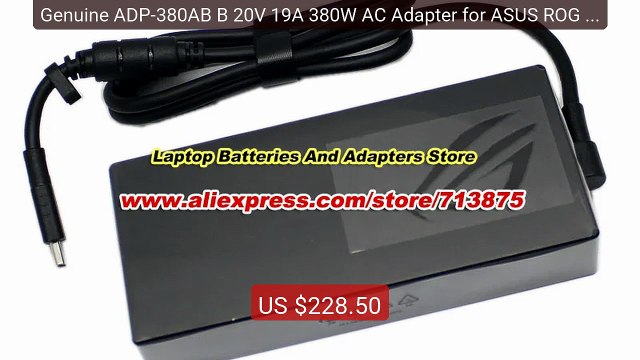 Genuine ADP-380AB B 20V 19A 380W AC Adapter for ASUS ROG Strix G18... Best Deal 2026 | Shop Now!