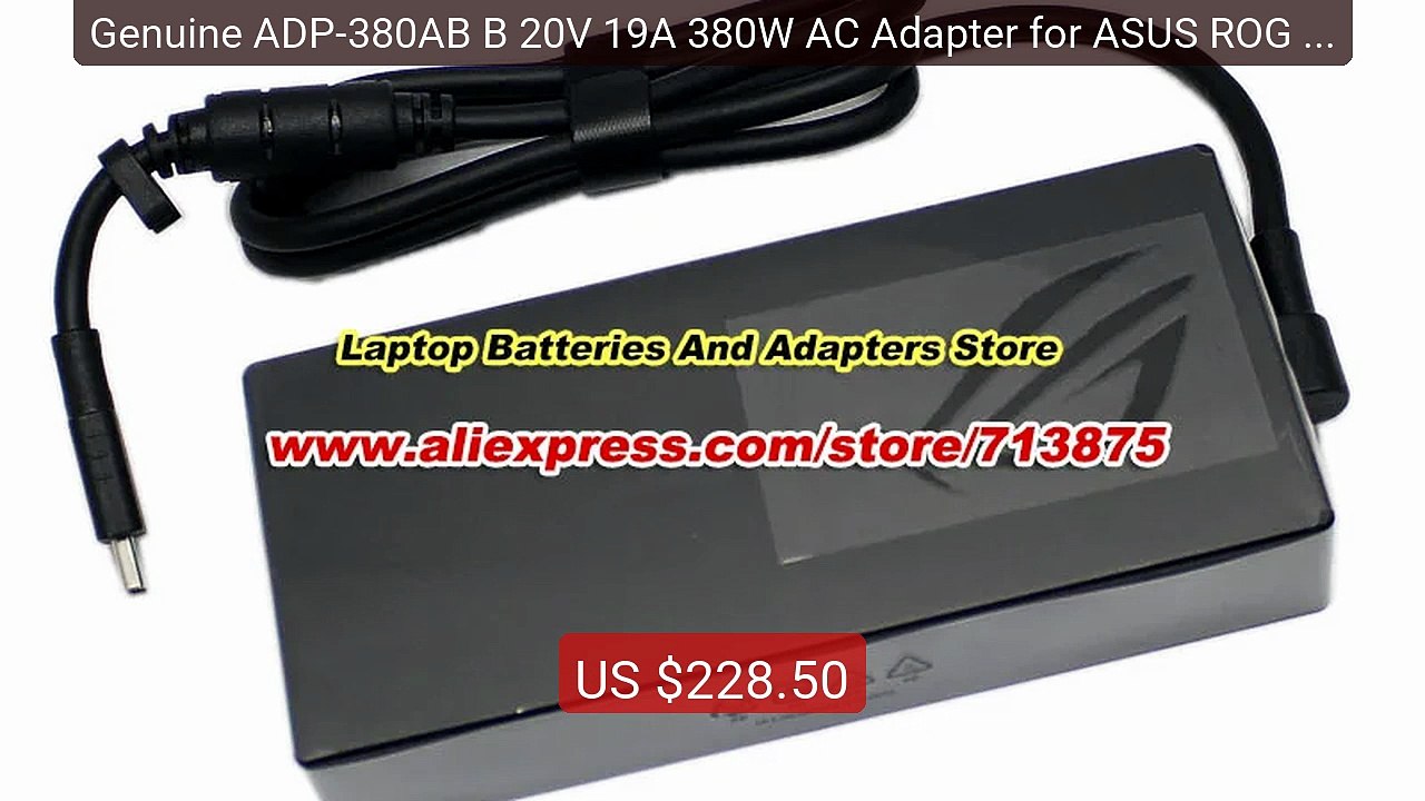 Genuine ADP-380AB B 20V 19A 380W AC Adapter for ASUS ROG Strix G18... -- Best Deal 2026 | Shop Now!
