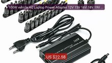 100W vehicle AC Laptop Power Adapter 12V 15V 16V 18V 19V 4.5A 20V ... -- Best Deal 2026 | Shop Now!