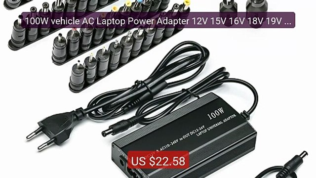 100W vehicle AC Laptop Power Adapter 12V 15V 16V 18V 19V 4.5A 20V ... Best Deal 2026 | Shop Now!