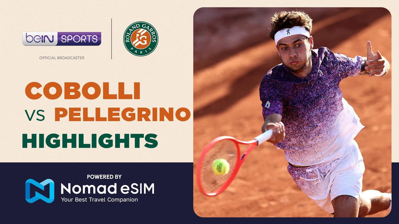 Flavio Cobolli vs Andrea Pellegrino | Roland-Garros 2026 | Match Highlights