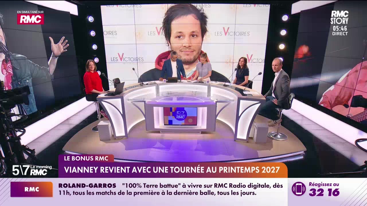 Le bonus RMC : Vianney revient avec une tournée au printemps 2027 - 26/05