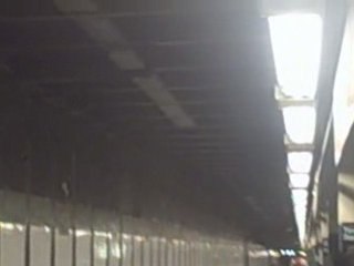 Rain in NYC subway