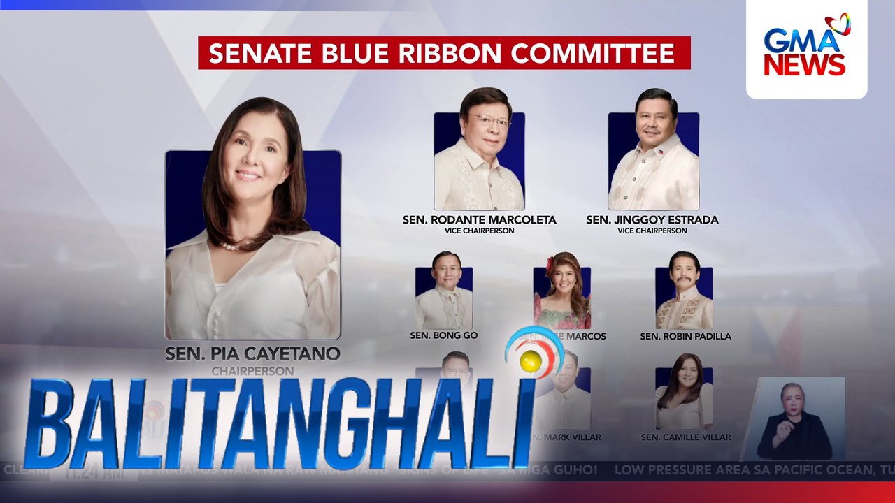 Senate Blue Ribbon Committee | Balitanghali