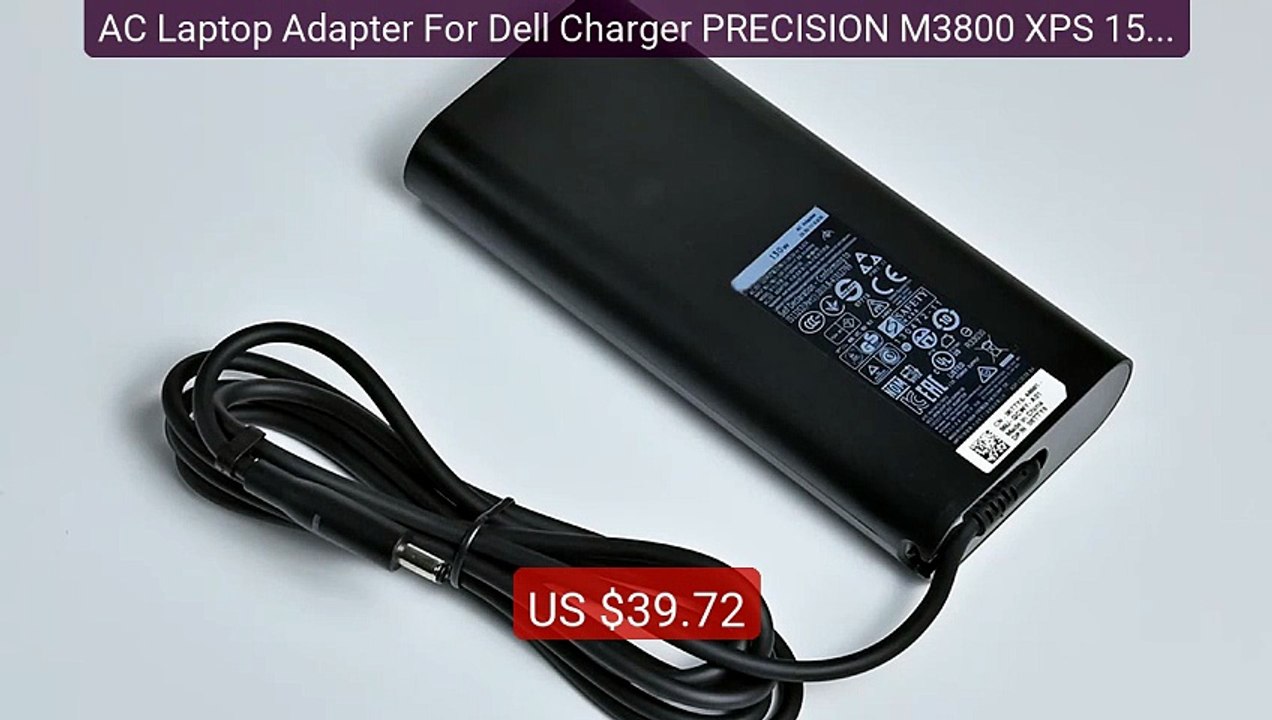 AC Laptop Adapter For Dell Charger PRECISION M3800 XPS 15 (9530) D... -- Best Deal 2026 | Shop Now!