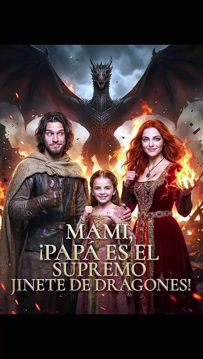 ESP Mami, ¡Papá Es el Supremo Jinete de Dragones! 🍲Bros Channel - Video