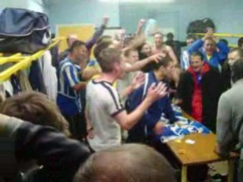 bordel dans les vestiaire 1/2 finale coupe de l'aisne fresno