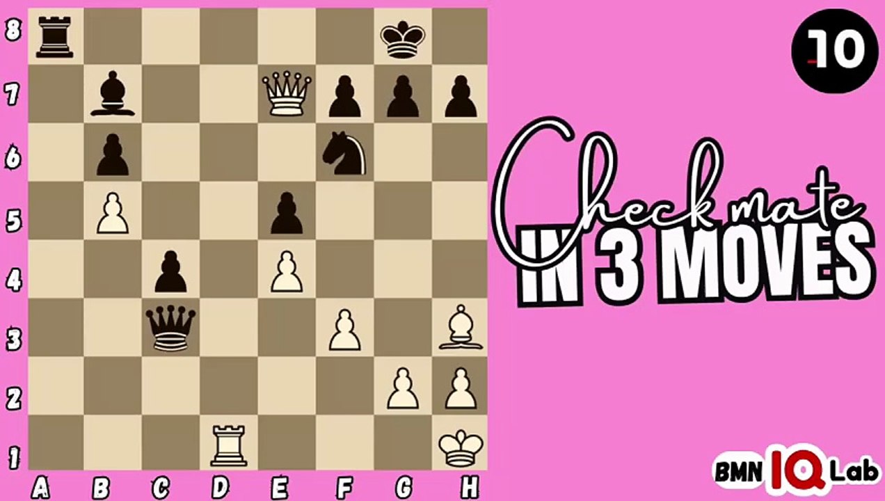 #WinningMoves 🥇🚶‍♂️ Can you checkmate in 3 moves? (Part 85) (White to play)♟️