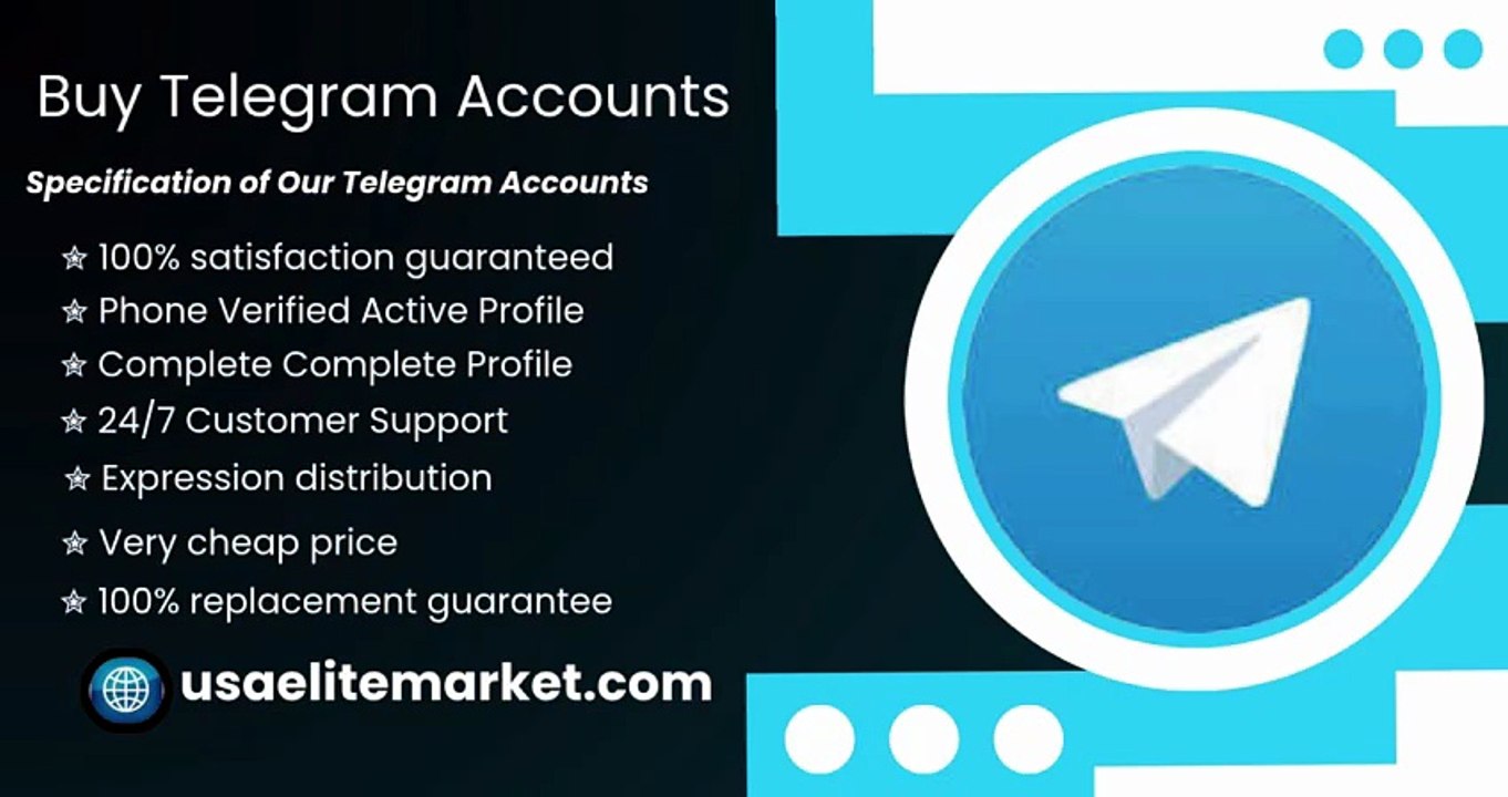 Top 15 Best Sites to Buying Telegram Accounts (PVA & Aged)