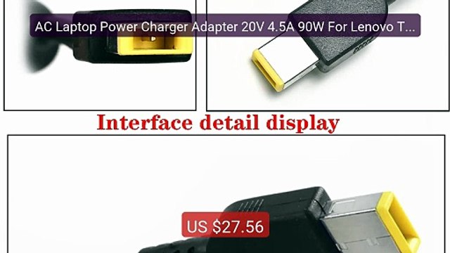 AC Laptop Power Charger Adapter 20V 4.5A 90W For Lenovo Thinkp... Hot Deal 2026 | Limited Offer!