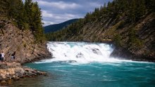 Banff National Park Canada Lake and Mountain Views 4K 60fps