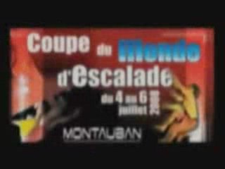 Bande Annonce Coupe du Monde Escalade