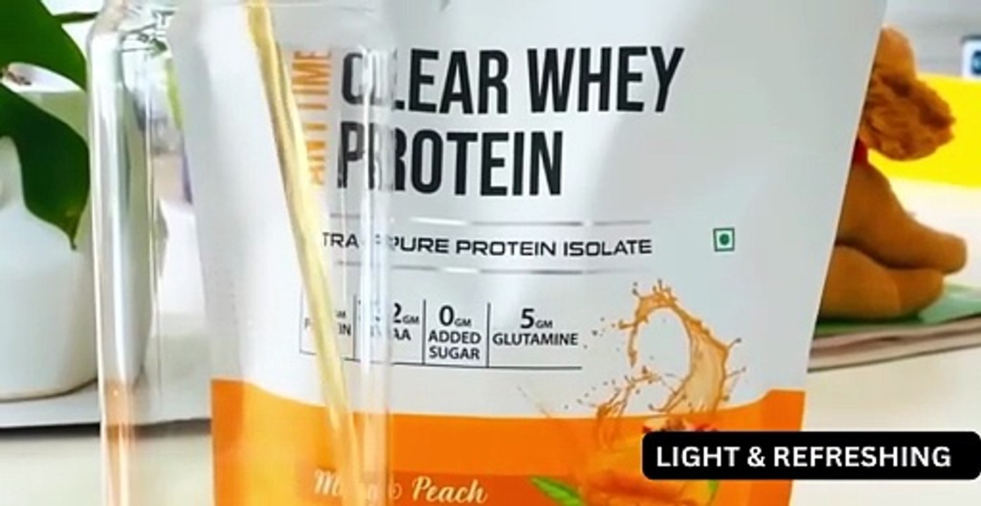 New Clear Whey Protein Drink  Protein Supplements for Anyone_Protyze_Protein Drinks at Anytime