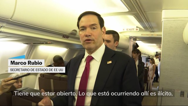 Marco Rubio: El estrecho (de Ormuz) estará abierto de una manera o de otra