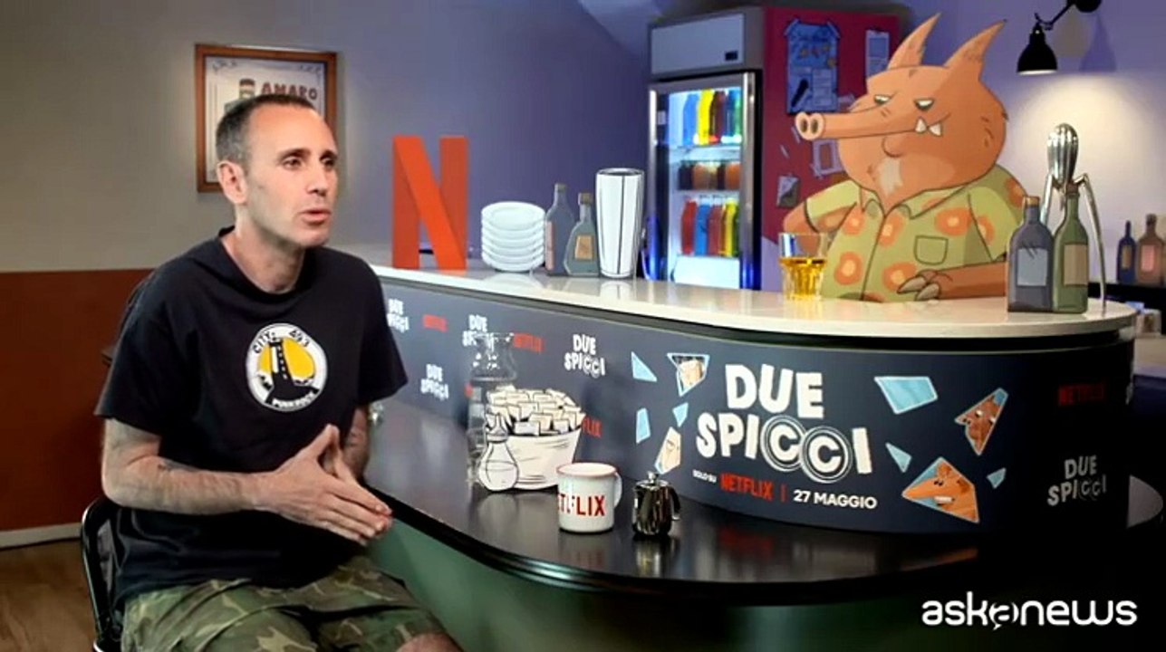 "Due spicci" di Zerocalcare è su Netflix: «Ho fatto pace con la vita ma intorno a me vedo macerie»