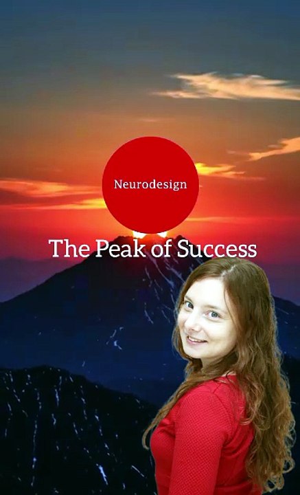 Mihaela Pleșca' Peak of Success on the Mountain of Success at the Neurodesign' SunRise