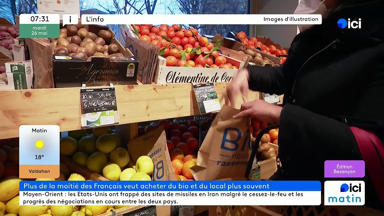 26/05/2026 - ici matin par ici Besançon en vidéo