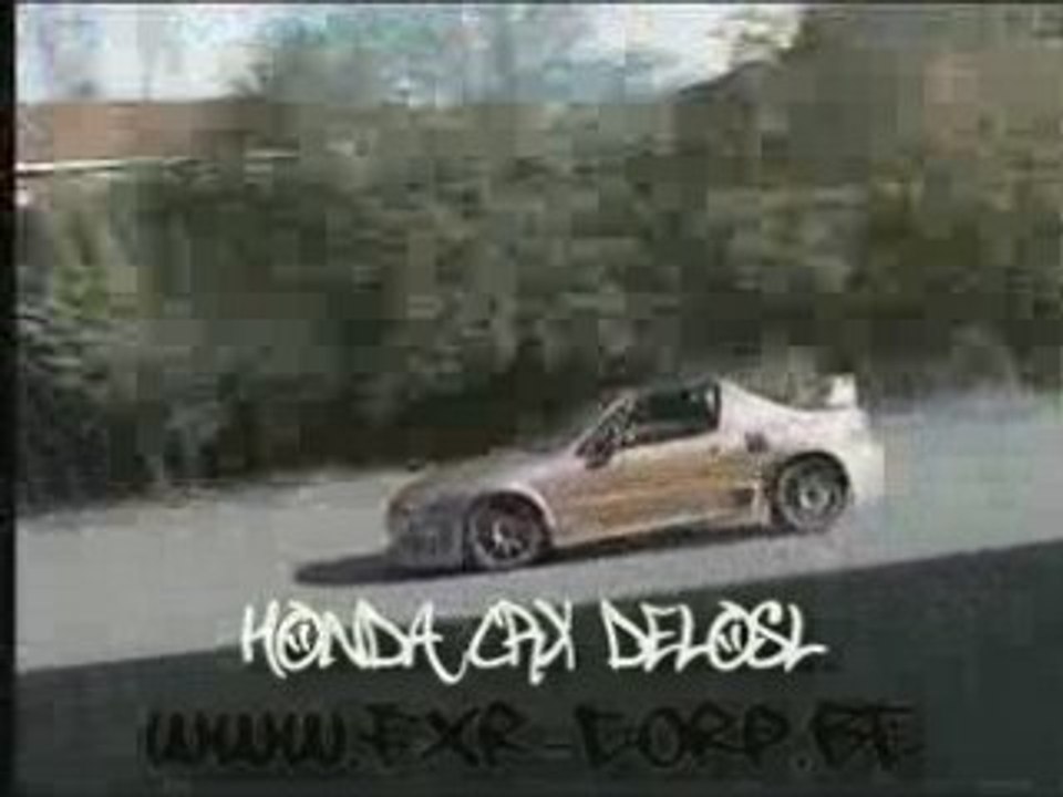 Honda CRX DELSOL Tuning * Showcar FXR-Corp 2008 *
