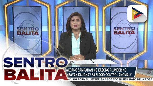 Sen. Estrada, nakatakdang sampahan ng kasong plunder ng Office of the Ombudsman sa Sandiganbayan kaugnay sa flood control anomaly