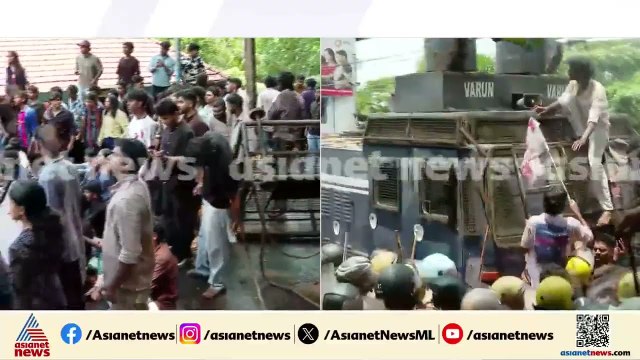 തലസ്ഥാനത്തെ പൊലീസ് നടപടിയിൽ പ്രതിഷേധം; മലപ്പുറത്ത് SFI നടത്തിയ മാർച്ചിൽ സംഘർഷം | Kerala Police