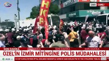 İzmir'de polisten CHP'lilere müdahale
