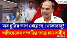 বাংলায় সব চুরির ভাগ খেয়েছে খোকাবাবু, কোণঠাসা অভিষেককে কটাক্ষ অধীরের