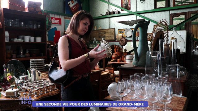 Ines Forette, la Mosellane qui transforme les luminaires de grand-mère en pièces uniques