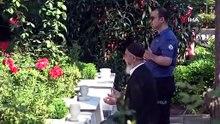 Bursa\'da şehitlikte hüzünlü bayramlaşma