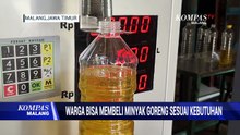Melihat Pom Minyak Goreng Murah di Kota Malang, Warga Bisa Beli Berapapun