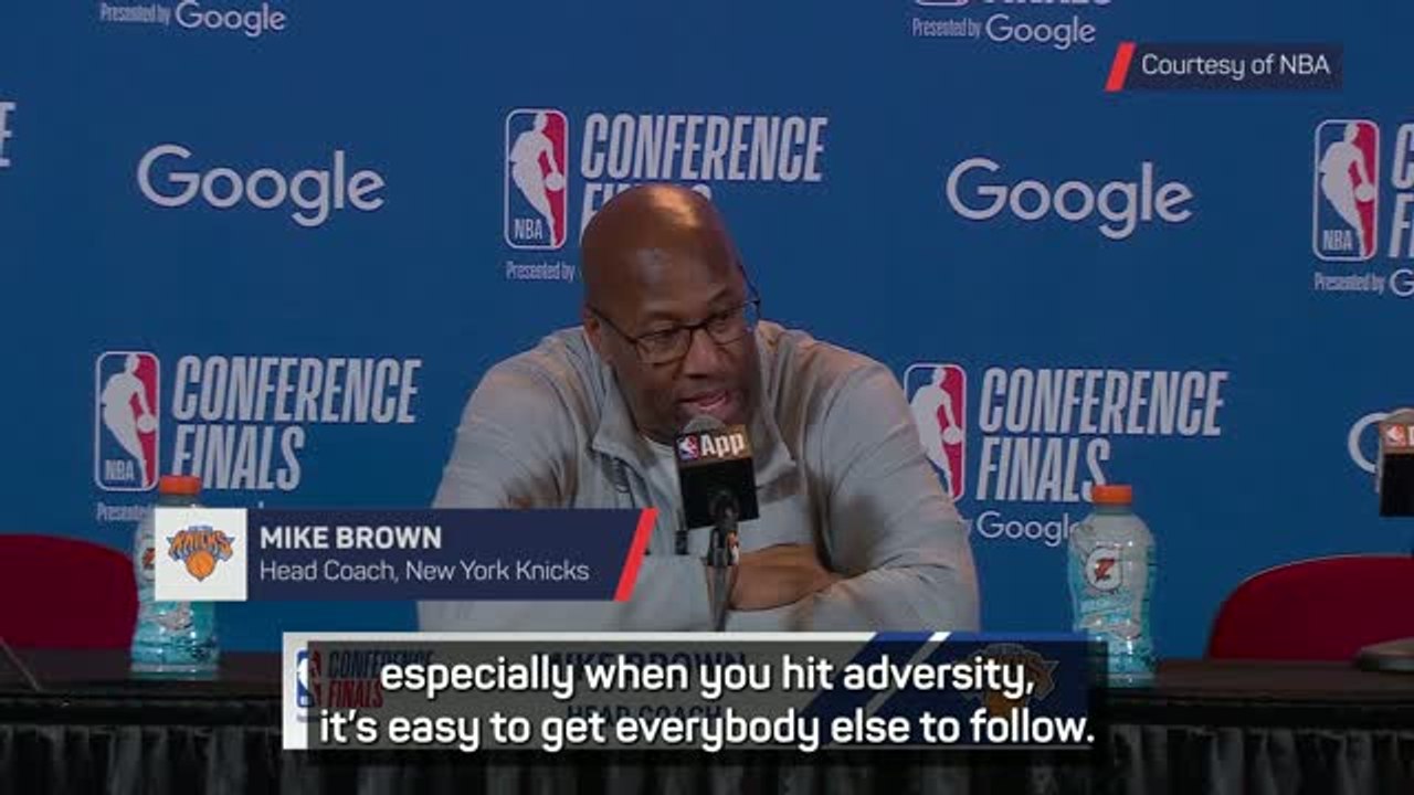 Brown likens series MVP Brunson to Curry & Duncan after Knicks sweep Cavs