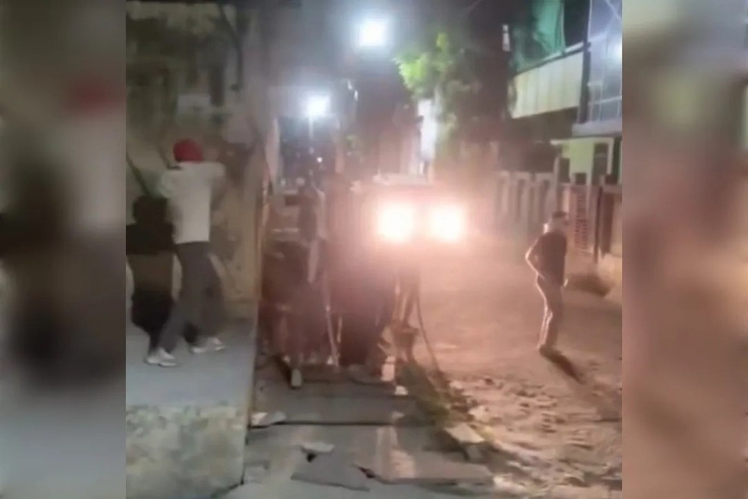 नयाबास में आधी रात को आपस में भिड़े PG के छात्र