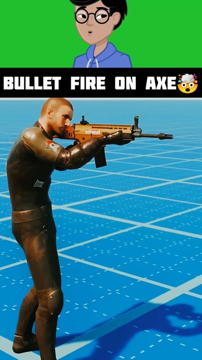 Bullets hit on axe 🤯🤯