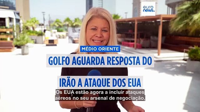 Irão: forças dos EUA lançam novos ataques a bases de lançamento de mísseis
