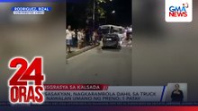10 sasakyan, nagkarambola dahil sa truck na nawalan umano ng preno; 1 patay | 24 Oras