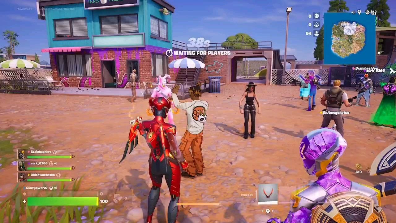 fortnite music pink Friday girls