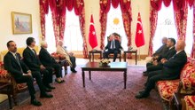 Başkan Erdoğan'dan dikkat çeken görüşme