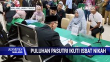 Pasutri di Kota Malang Ikuti Isbat Nikah dan Sidang Asal-Usul Anak