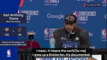 Boyhood Knicks fan Towns thrilled to get to NBA Finals