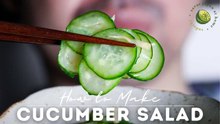 How to Make Japanese Cucumber Salad (Sunomono)