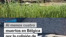 Al menos CUATRO FALLECIDOS tras el CHOQUE de un TREN y un MINIBÚS