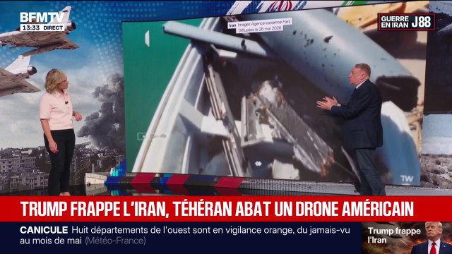 Guerre au Moyen-Orient: les Gardiens de la Révolution déclarent avoir abattu un drone américain dans son espace aérien